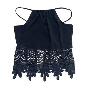 ❤️ LOVE CULTURE Women’s crop lace Top Size S